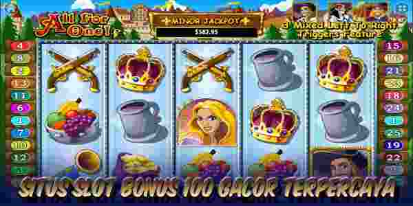 Situs Judi Slot Bonus 100 Gacor Terpercaya Menang Maxwin All For One